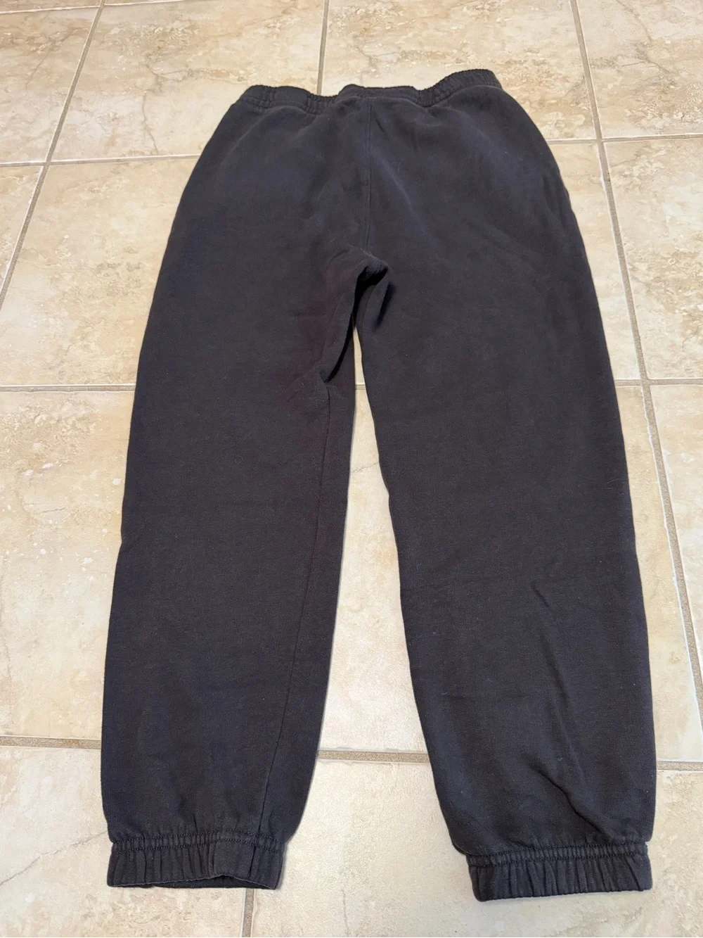 Abercrombie Kids Sweatpants Size 9/10 Unisex Dark Gray Logo Jogger Pants